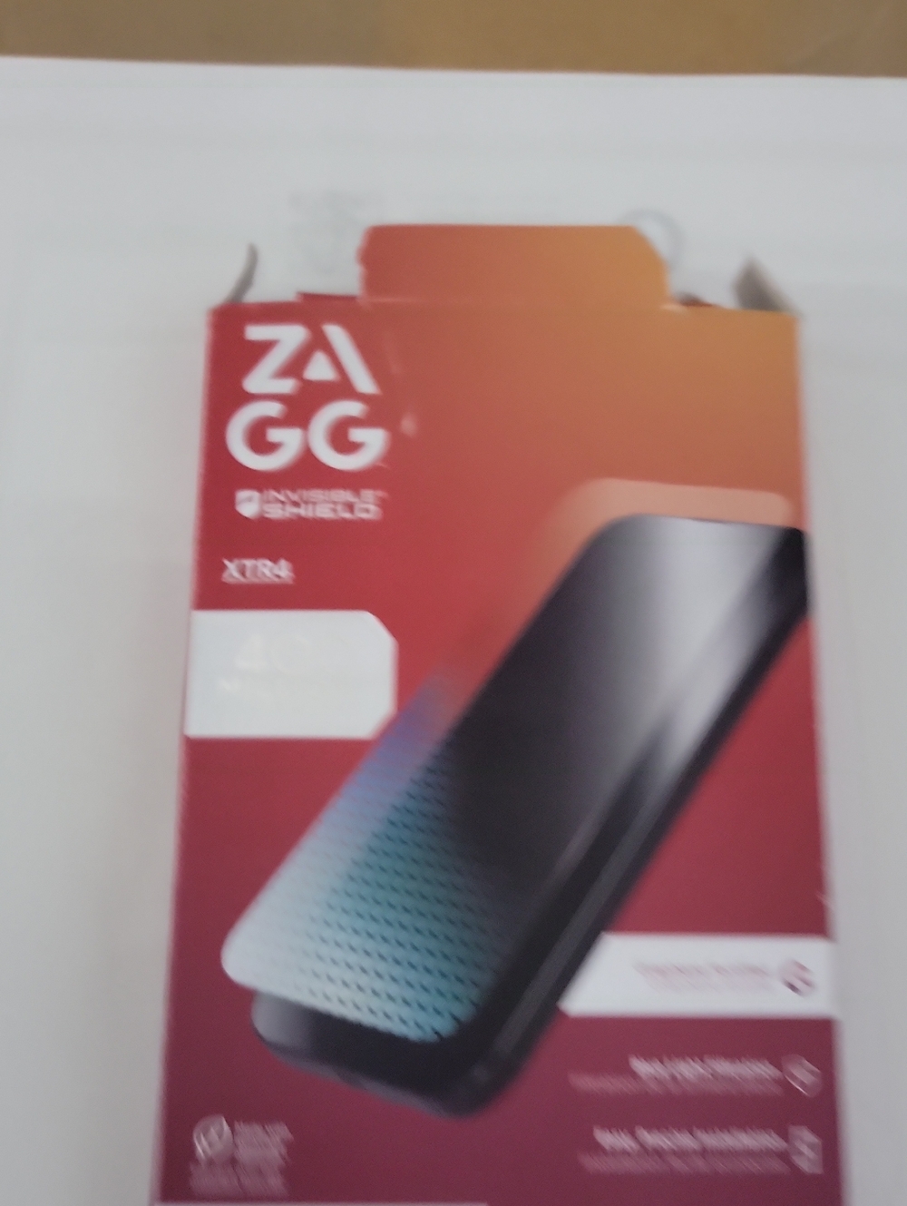 ZAGG XTR4 Screen Protector Case for iphone 16/15